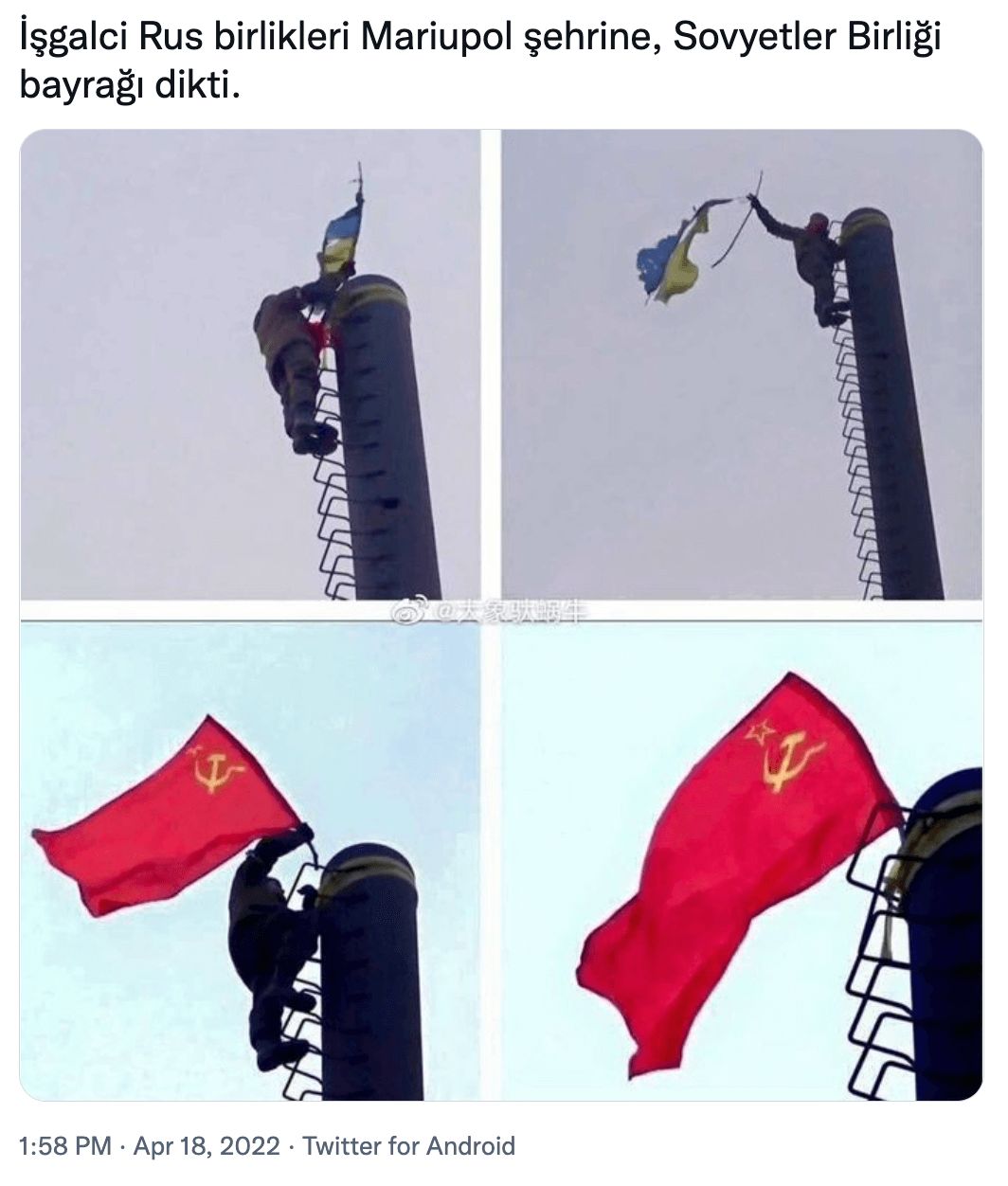 mariupol rus bayrak iddiasi