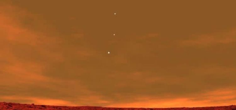 Fotoğrafın Mars’tan gözüken üç gezegeni gösterdiği iddiası