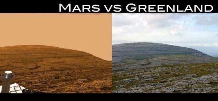 Mars’a gidilmediği ve fotoğrafların Devon Adası’ndan olduğu iddiası
