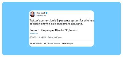 Yeni bir Twitter II: Musk'ın mavi tik kararı karmaşaya kapı araladı