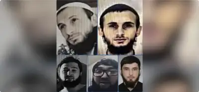 Şəkildə Moskva hücumunda şübhəli bilinən şəxslər göstərilir?