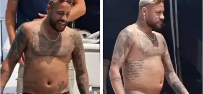 Futbolcu Neymar’ın kilolu halini gösteren fotoğrafların güncel olduğu iddiası