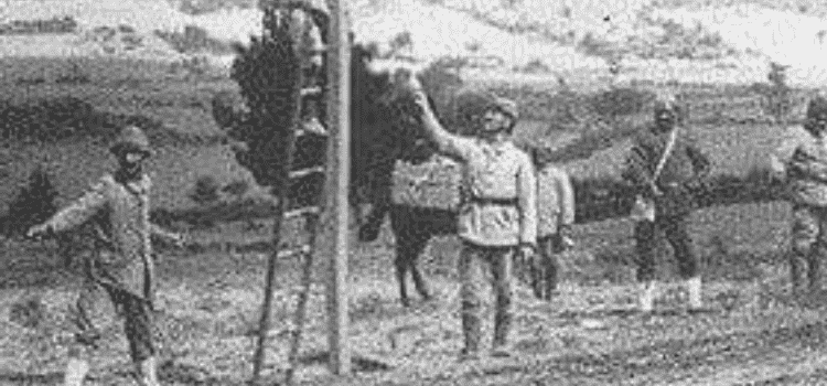 Fotoğrafın dünyada ilk telgraf hattının Osmanlı’da kurulduğunu gösterdiği iddiası