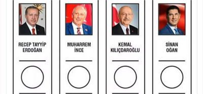 Oy pusulasında Erdoğan'ın cumhurbaşkanlığı forslu fotoğrafının kullanıldığı iddiası