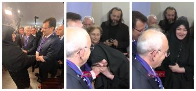 Kılıçdaroğlu ve İmamoğlu’nun Trabzon’da selamlaştığı kadının CHP Marmaris üyesi olduğu iddiası