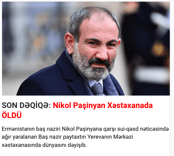 pasinyan oldu iddiasi ekran