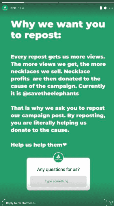 plant a tree repost