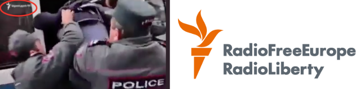 radio liberty logo videonun ermni gnclrin mcburi olaraq doyus aparildigini gostrdiyi iddiasi