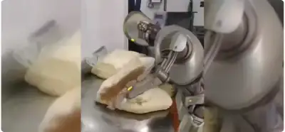 Xəmir yoğuran robot videosu realdır?