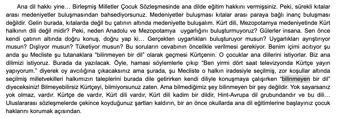 sevahir bayindir bilinmeyen dil