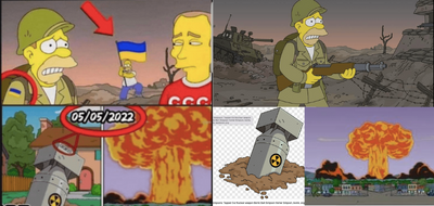The Simpsons dizisinin Rusya Ukrayna çatışmasını önceden bildiği iddiası