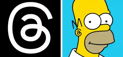 Threads'in logosunun Homer Simpson'ın kulaklarından esinlenildiği iddiası