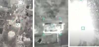 Videonun Ukraynaya məxsus Bayraktarın Rusiya ordusuna hücumunu göstərdiyi iddiası