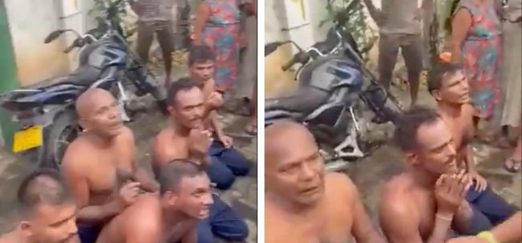Videonun çırılçıplak soyulan Sri Lankalı bakanları gösterdiği iddiası