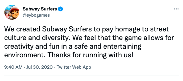 subway surfers resmi aciqlama