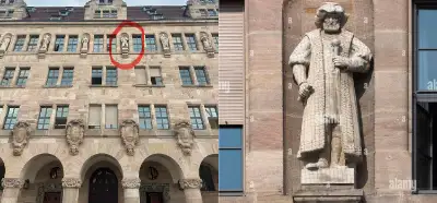Nürnberg'deki mahkeme binasında Kanuni Sultan Süleyman'ın heykeli olduğu iddiası