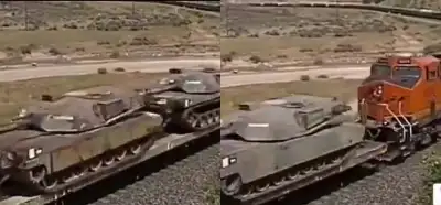 Videonun Teksas'a destek için gönderilen tankları gösterdiği iddiası
