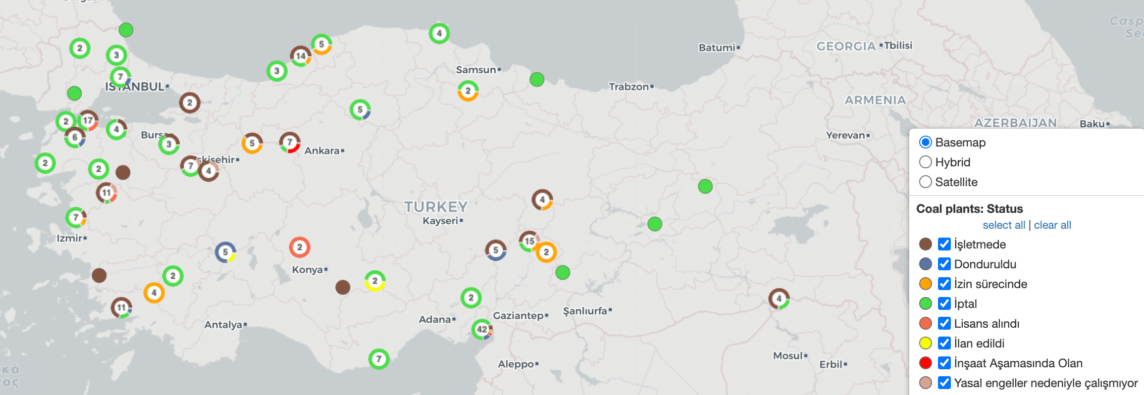 temiz komur turkiye termik santral haritasi turkce
