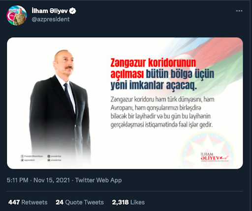 teyitaz zengezur iddia twitter ekran