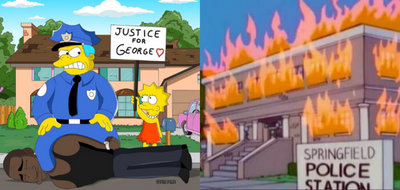 The Simpsons’ın George Floyd’un öldürülmesini önceden bildiği iddiası