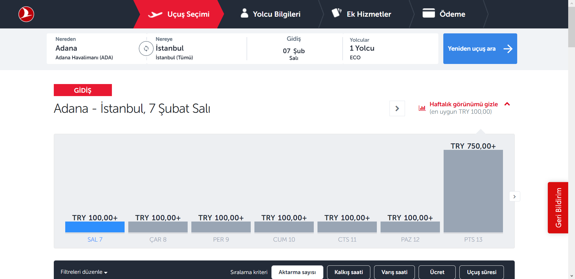 thy 7 subat bilet fiyatlari