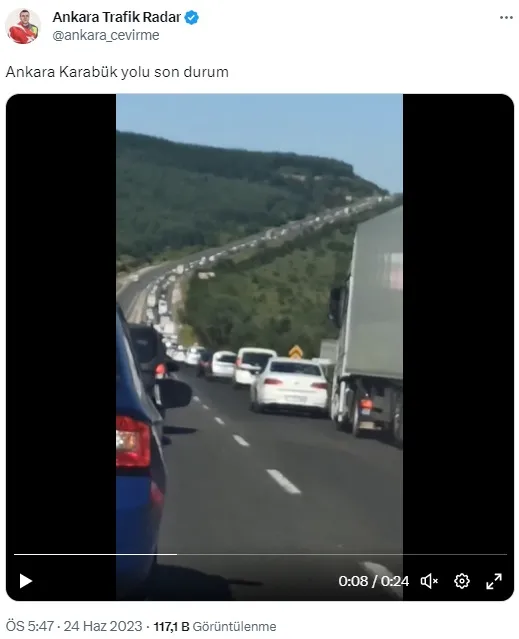 trafik radar paylasim
