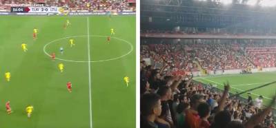 TRT 1’in Türkiye Litvanya maçında atılan ‘Ülkede mülteci istemiyoruz’ sloganını kestiği iddiası