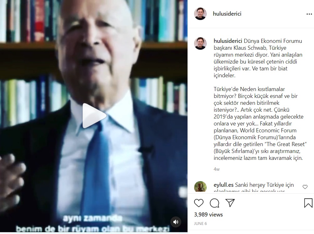 turkiye ruyamin merkezi schwab instagram gonderi