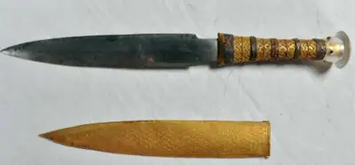 Tutankamon'un bıçağı dünyada bulunmayan bir metalden mi yapıldı?