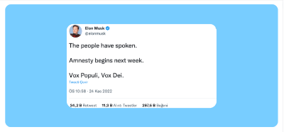 Yeni bir Twitter III: Covid-19’a dair yanlış bilgi politikası durduruldu