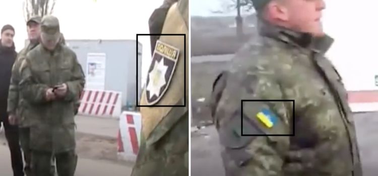 ukrayna bayragi qol nisani
