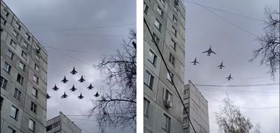 Videonun Ukrayna’daki Kharkov’da bir hava saldırısını gösterdiği iddiası