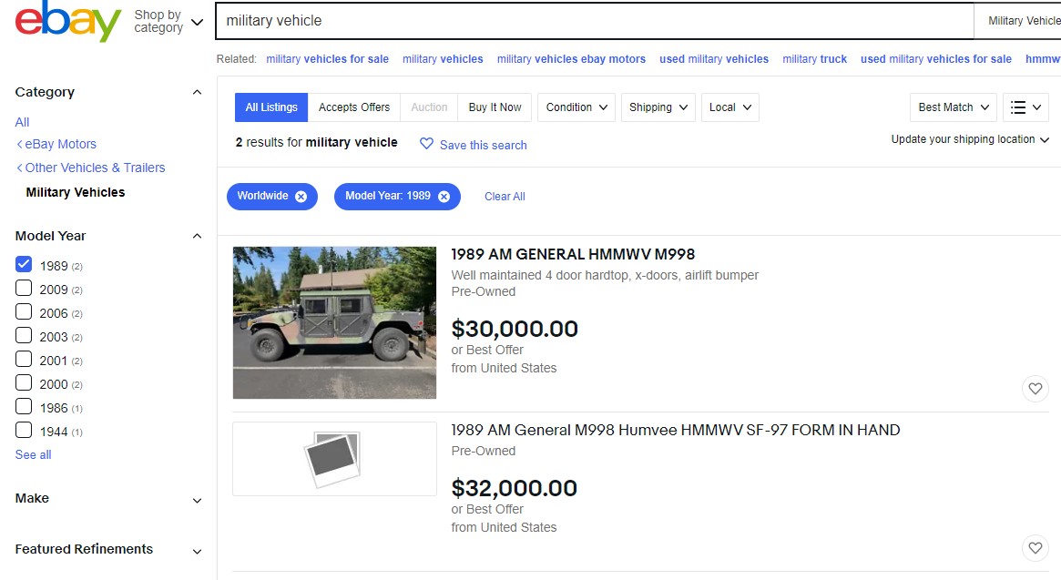 ukraynalilar internette rus tanklari satiyor ebay aramasi