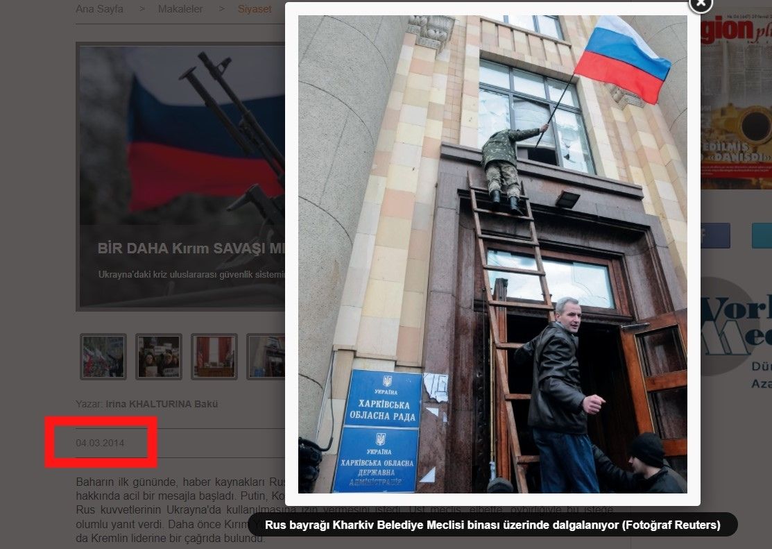 ukraynanin kharkov sehrinde rus bayragi cekildigi iddiasi04