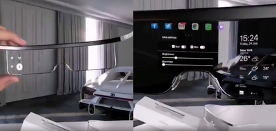 Videodakinin Google'ın artırılmış gerçeklik gözlüğü olduğu iddiası
