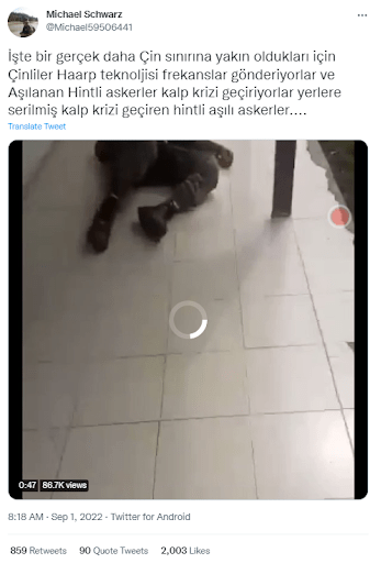 video hint askerleri covid 19 asisi haarp iddia