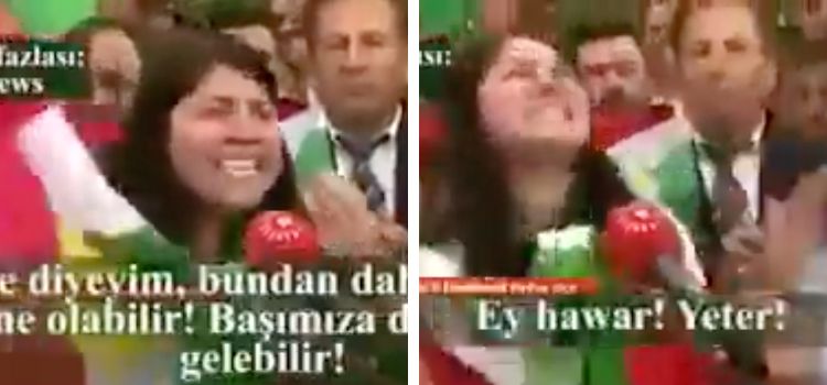 Videodaki kadının YPG sözcüsü Ferhat Şami olduğu iddiası