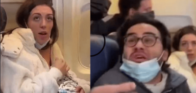 Videodakinin uçakta kedisini emziren bir kadın olduğu iddiası