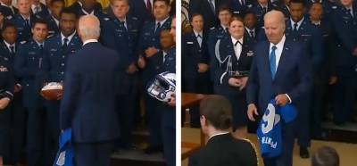 Videonun ABD Başkanı Biden’ın konukları terk ettiğini gösterdiği iddiası