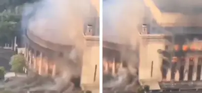 Videodaki yangının Marsilya'daki kütüphaneden olduğu iddiası
