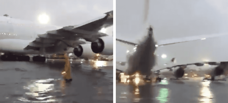 Videonun İstanbul Havalimanı’nın sular altında kaldığını gösterdiği iddiası