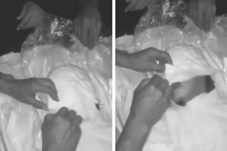 Videonun Malezya'da ölümünden 10 yıl sonra vücudunda hiçbir çürüme yaşanmayan hafızı gösterdiği iddiası