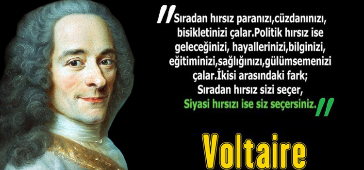 Voltaire’e ait olduğu söylenen söz