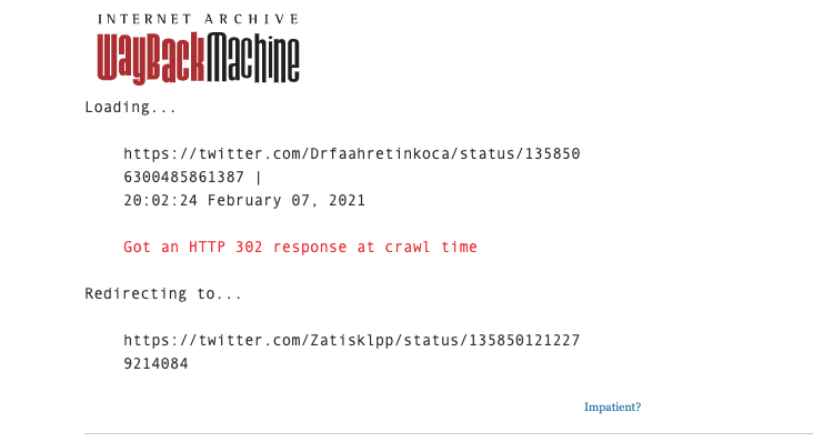 wayback machine fahrettinkoca
