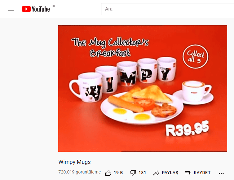 wimpy mug reklam