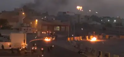 Yakılmaya çalışılan araç videosunun Türkiye'de çekildiği iddiası