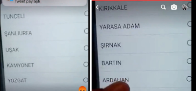 AA seçim sonuçları sayfasında illerin arasında “Kamyonet” ve “Yarasa Adam” yazdığı iddiası