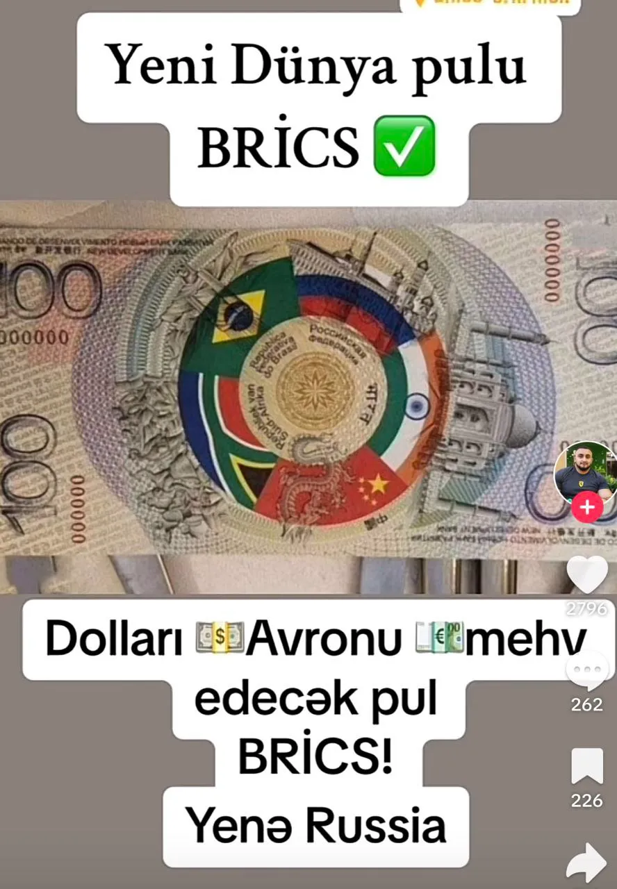 yeni dunya pulu brics teyit