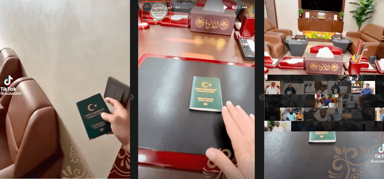 Videonun Suriyelilere yeşil pasaport verildiğini gösterdiği iddiası