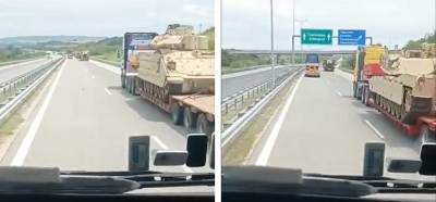 Yunanistan’a gittiği iddia edilen tanklar